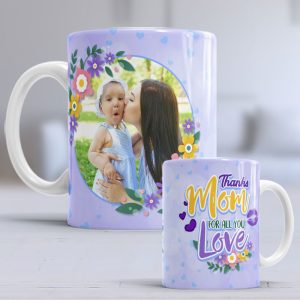Thanks momPersonalized Mothers day mug 11oz