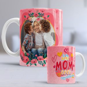Best Mom Ever Personalized Mothers Day Mug, 11oz