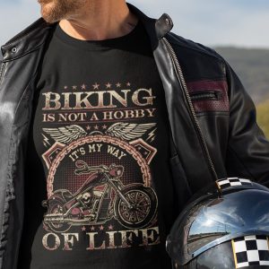 Biking Is Not a Hobby, It's My Way of Life - Biker Top