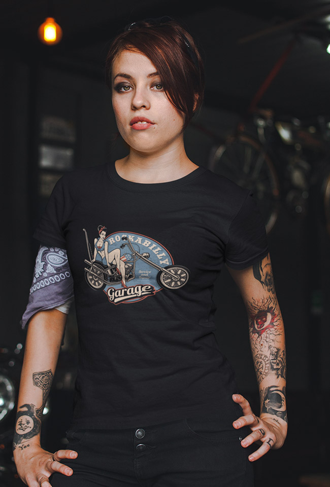 Rockabilly Garage - Retro Top
