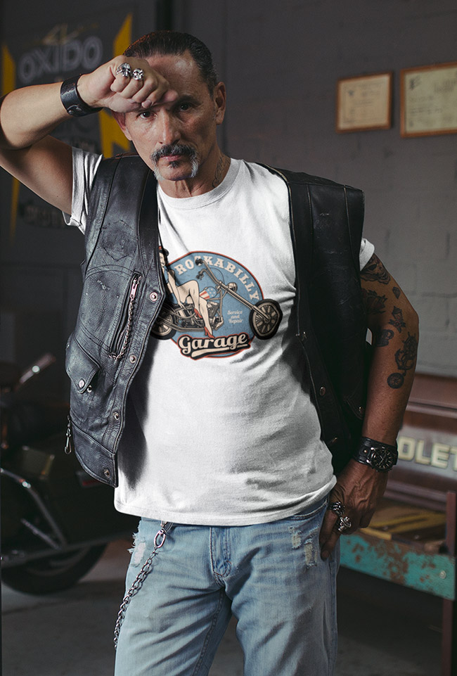 Rockabilly Garage - Retro Top - Image 2