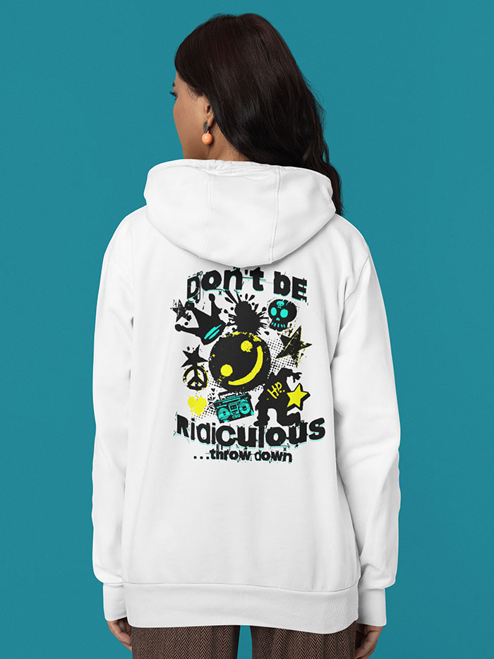 Don't be ridiculous - Street Art HipHop Tee - Image 8