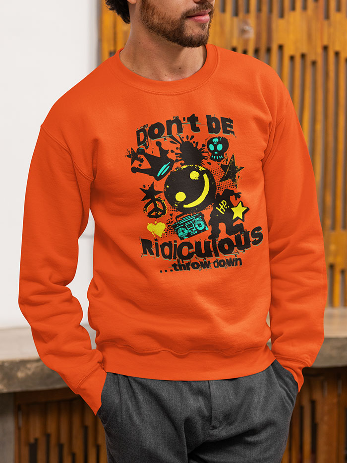 Don't be ridiculous - Street Art HipHop Tee - Image 5