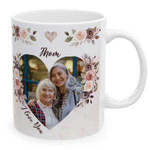 I love you Mom personalized Mug