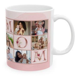 Mothers Day 6 picture photo collage mug