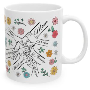 Personalized Mug Kids Holding Mom's Hand