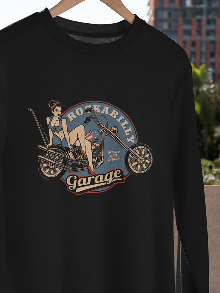Rockabilly Garage - Retro Top - Image 6