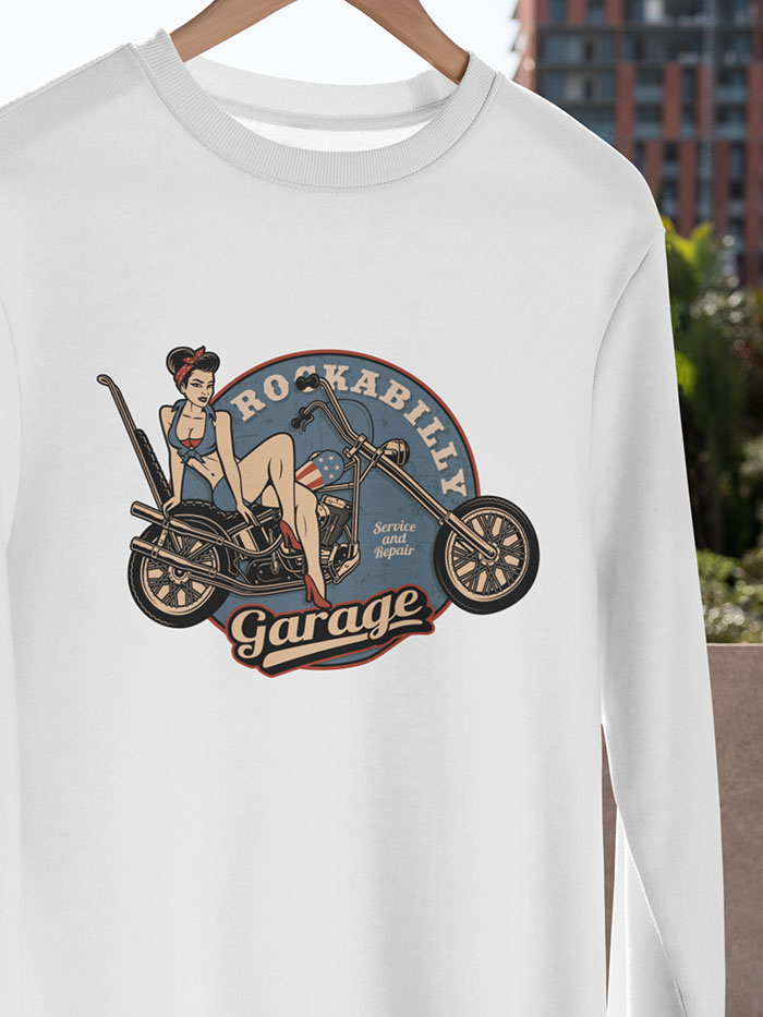 Rockabilly Garage - Retro Top - Image 5