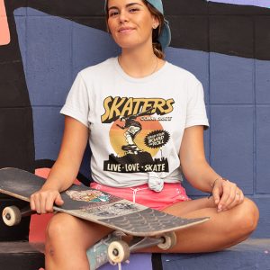 Skaters Gonna Skate - Retro Skater Top
