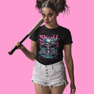 Skull Beat  - Street Art HipHop Tee