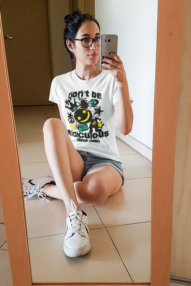 Don't be ridiculous - Street Art HipHop Tee - Image 2