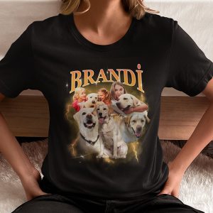 Personalized Bootleg Dog Tee - Custom Name T-Shirt